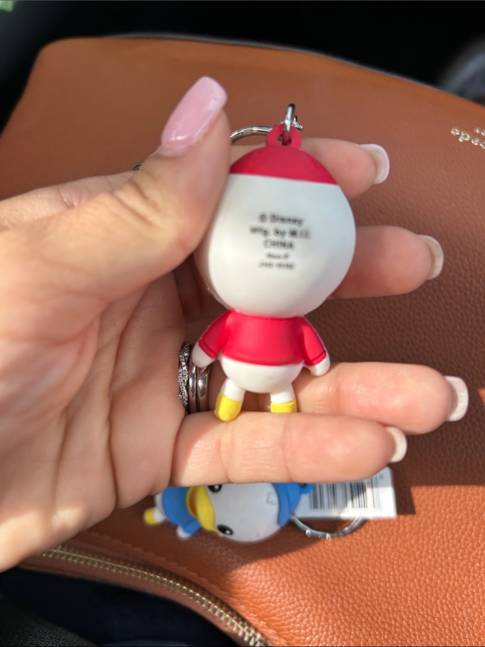 NWT Disney Classic Cartoon DuckTales Figural Keyring Keychain bundle of 2 - Picture 5 of 5